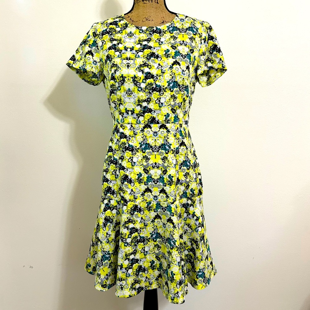EUC! J. Crew Floral Dress Size 6